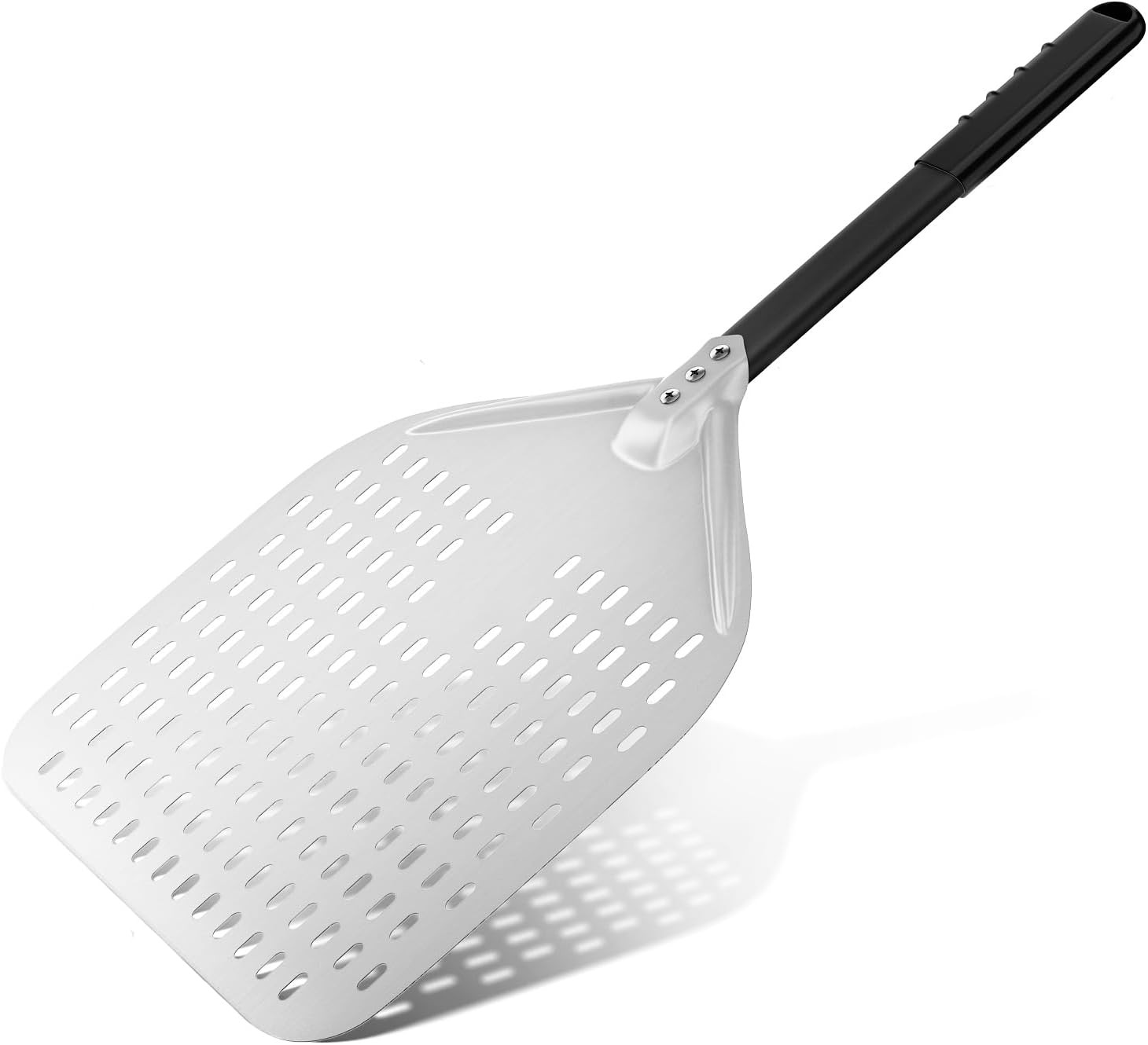 Pala Pizza Forata 30cm Alluminio Anodizzato - Eccellenza Gourmet