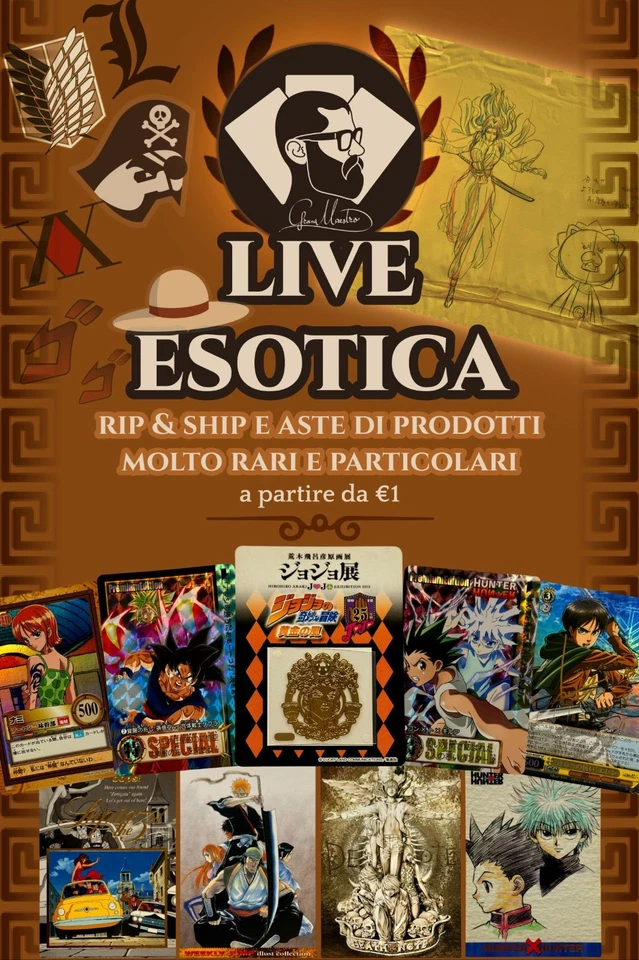 💥LIVE ESOTIKA MEGAMIX DI RIP & SHIP E ASTE €1💥