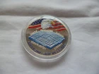 COLOURISED 999 SILVER SHOWING PENTAGON 9.11