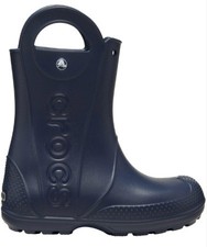 Crocs Handle It Rain Boot Stivale Pioggia Blu Scuro Junior Bimbo 211052-410