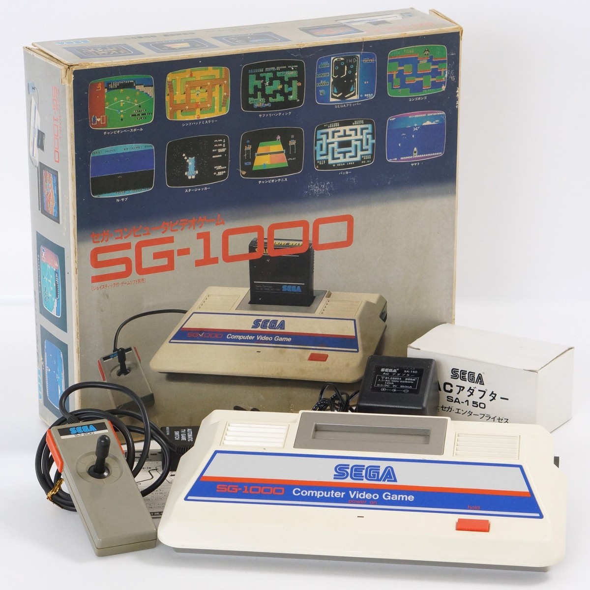 SEGA SG-1000 Console Boxed Tested System JAPAN Game 4093653