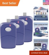 3 for Multi-Code 3089 MultiCode 308911 Linear , 300MHZ 10 Dip Switch Gate Ope...