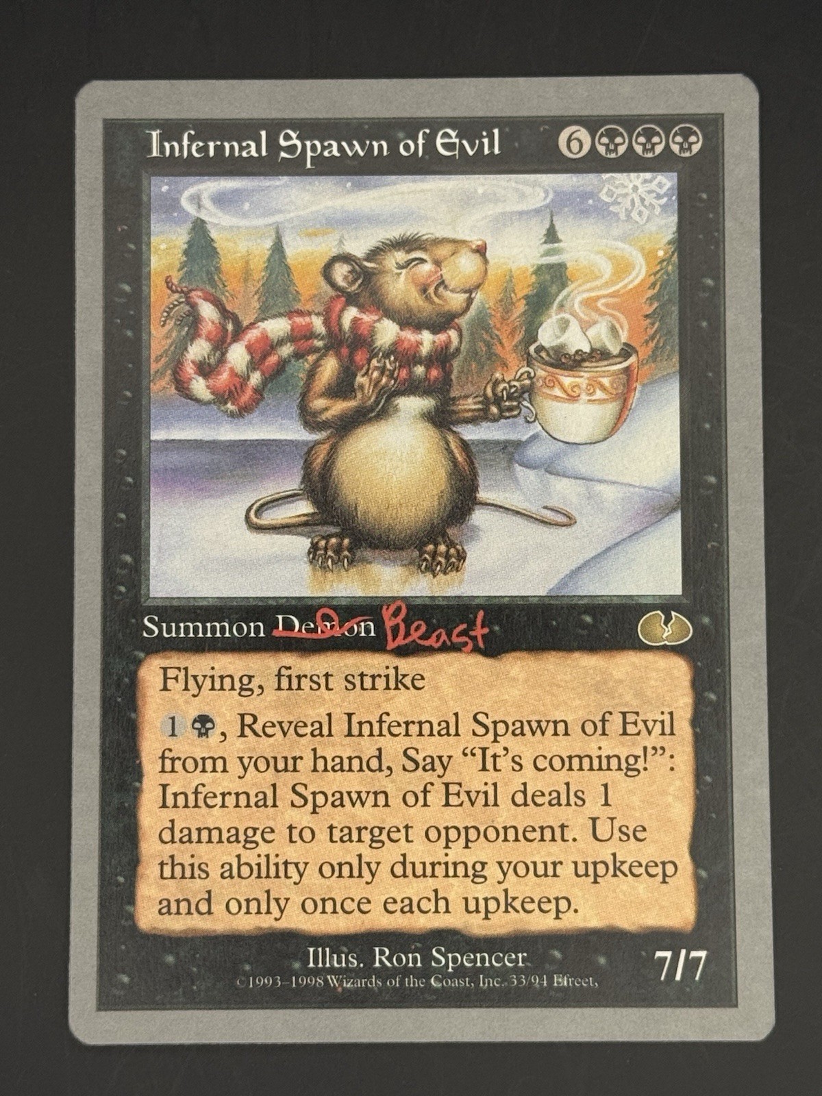Infernal Spawn of Evil | Unglued | NM | MTG