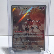The Pokémon Company Mr. Mime 179/165 SV: Scarlet & Violet 151 IR Holo EN 90HP on eBay