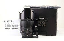 Fuji XF 23mm F1.4 R  LM WR AF Prime Lens Boxed Refurbished +12 Month Guarantee