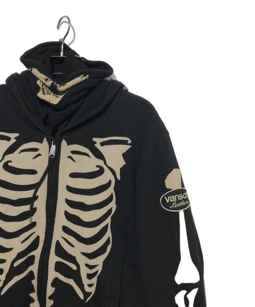 XL Vanson Boa Lining Skull Zip Hoodie | eBay