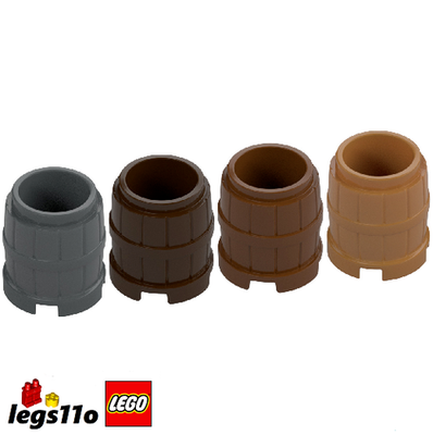 LEGO 2489 / 26170 - Pack of 1x 2x 4x - NEW Barrel Container