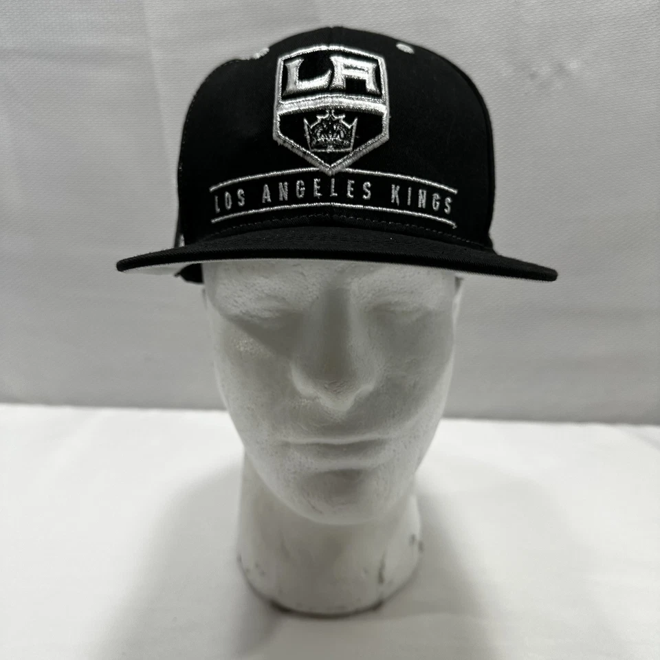 Gorra de hockey LA Kings 2012 para hombre negra Reebok Face Off NHL Los Ángeles Foto 2 de 4