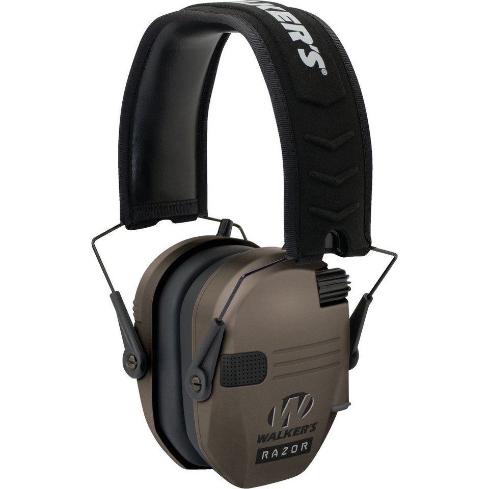 Walker's Razor Series Dark Earth Electronic Earmuffs GWP-RSEM-FDE ...