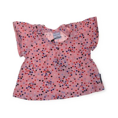 Polarn O. Pyret, Kleid, Größe: 74, Pink/Rot/Mehrfarbig, Baumwolle/Elasthan #UfL