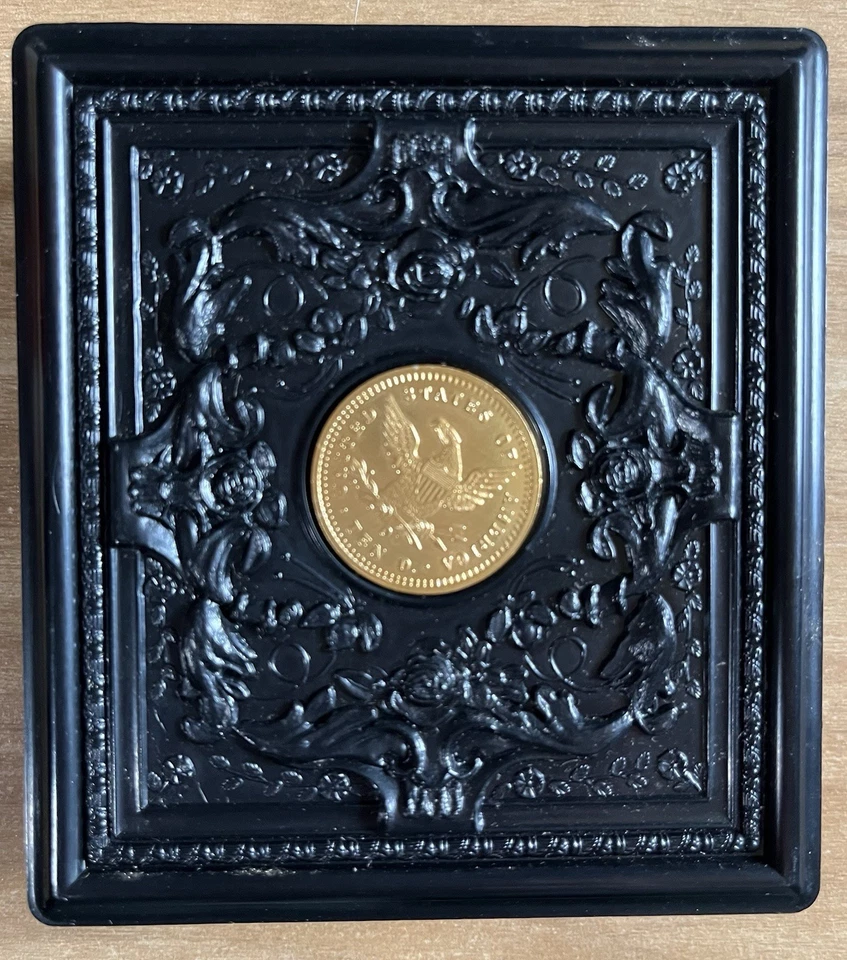 1995 US Mint Civil War Battlefield Coins Proof Silver $1 Clad Half Commemorative - Image 3 of 4