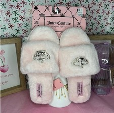 Juicy Couture Slippers Rhinestone Crown