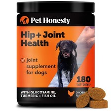 Pet Honesty Hip Joint Health Soft Chews for Dogs, Joint Supplement with Gluc...