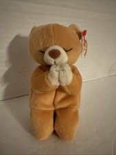 TY Beanie Baby - HOPE the Praying Bear 7 inch - Stuffed Animal Toy