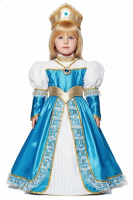 KOSTÜM KARNEVALSKLEID MÄDCHEN PEGASUS PRINZESSIN 2/5 JAHRE