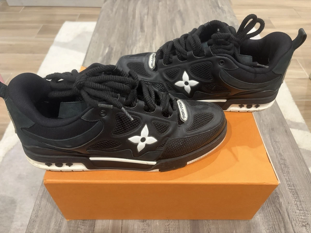 25+ Louis Vuitton Canvas Black Casual Shoes for Men for sale