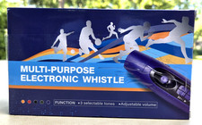 Electronic Whistle Rechargeable 3 Tone, Aimable, Adjustable Volume Multi-purpose