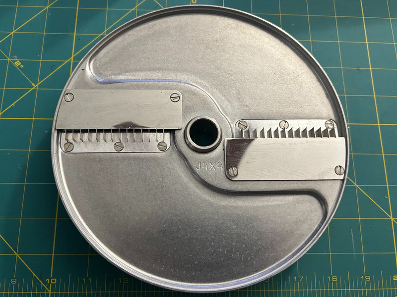 Genuine Hobart 01-502408 Julienne Slicer J4x4 Disc OEM Mannhart Part New