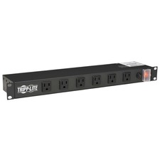 Tripp Lite 12-Outlet Rack Mount Power Strip PDU, 15 Amps, Standard Plug