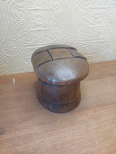 Antique French 5 Piece Wooden Hat Stand Block