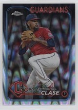 2024 Topps Chrome RayWave Refractor Emmanuel Clase #166 00jz
