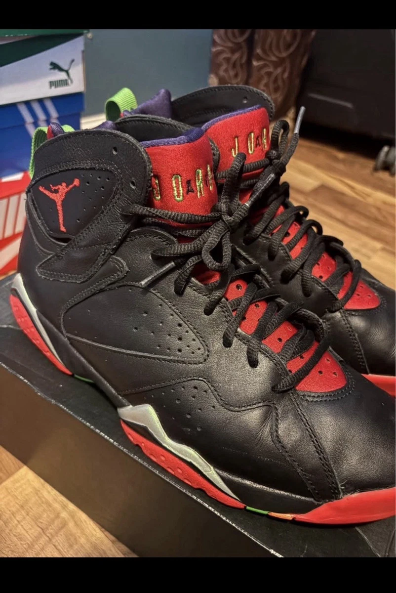 靴/バッグ nike air jordan 7 retro marvin the martian Nike Air Jordan 7 VII Retro Marvin The Martian Size 9.5 Black