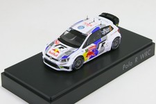 Spark 1/43 VW Polo R WRC #7 Latvia 2013 Special Edition Model Car New