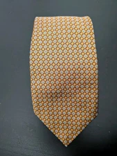 Robert Talbott Best of Class Mark Shale Silk Tie Geometric 57” x 3.75” USA Made