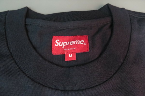 t shirt supreme bleu
