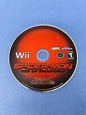 Spider-Man Web of Shadows Nintendo Wii 2008 Complete