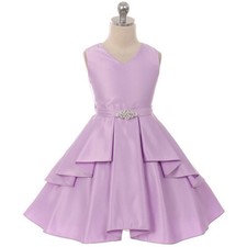 LILAC Size 4 Flower Girl Dress Bridesmaid Birthday Formal Recital Graduation