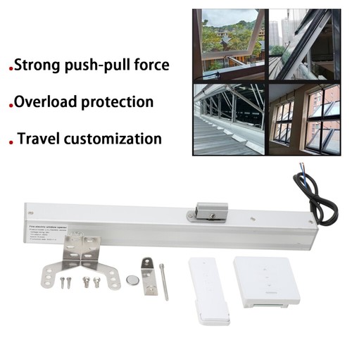 Automatic Window Opener with Wireless Remote Control Adjustable Silver - Picture 2 of 13