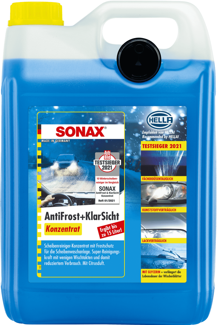 SONAX AntiFrost&KlarSicht 5L Konzentrat (03325050) for sale online
