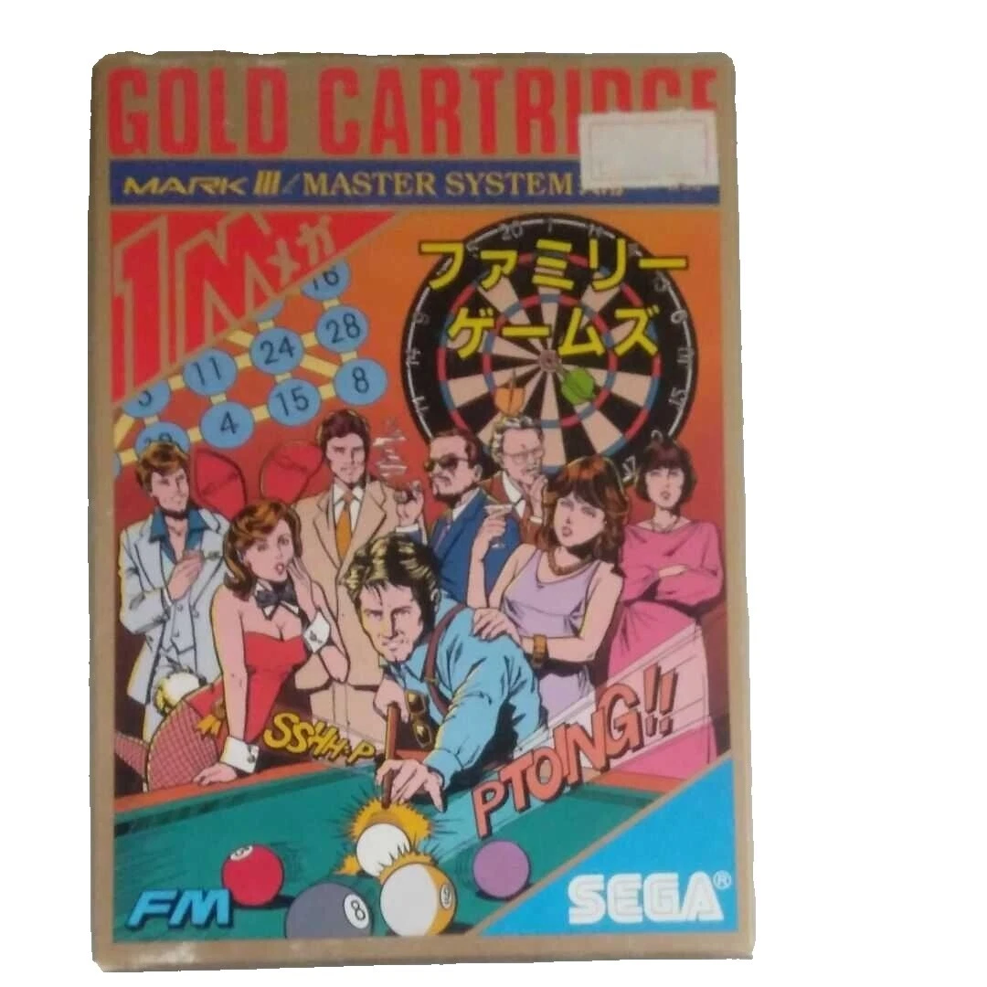 Sega Master System Video Games 1987 Release Year