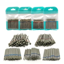 New 50Pcs Diamond Nail Drill Bit Electric Nail Drill Accessories Rotary Cuticle
