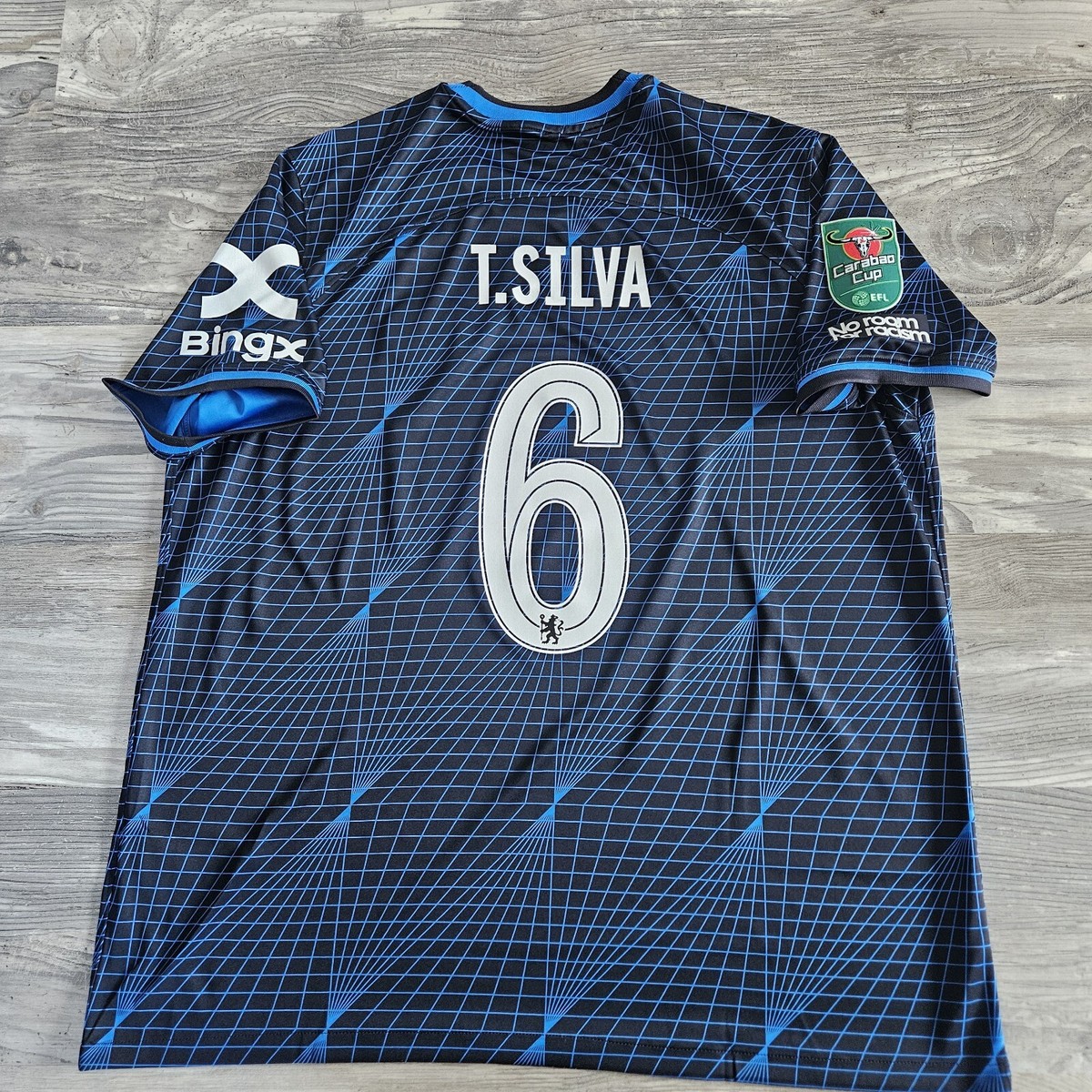 Nike Chelsea FC Thiago Silva #6 2023/2024 Away Jersey Rare