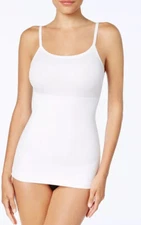 MAIDENFORM Shapewear Firm Control Cami Top  3266 white camisole