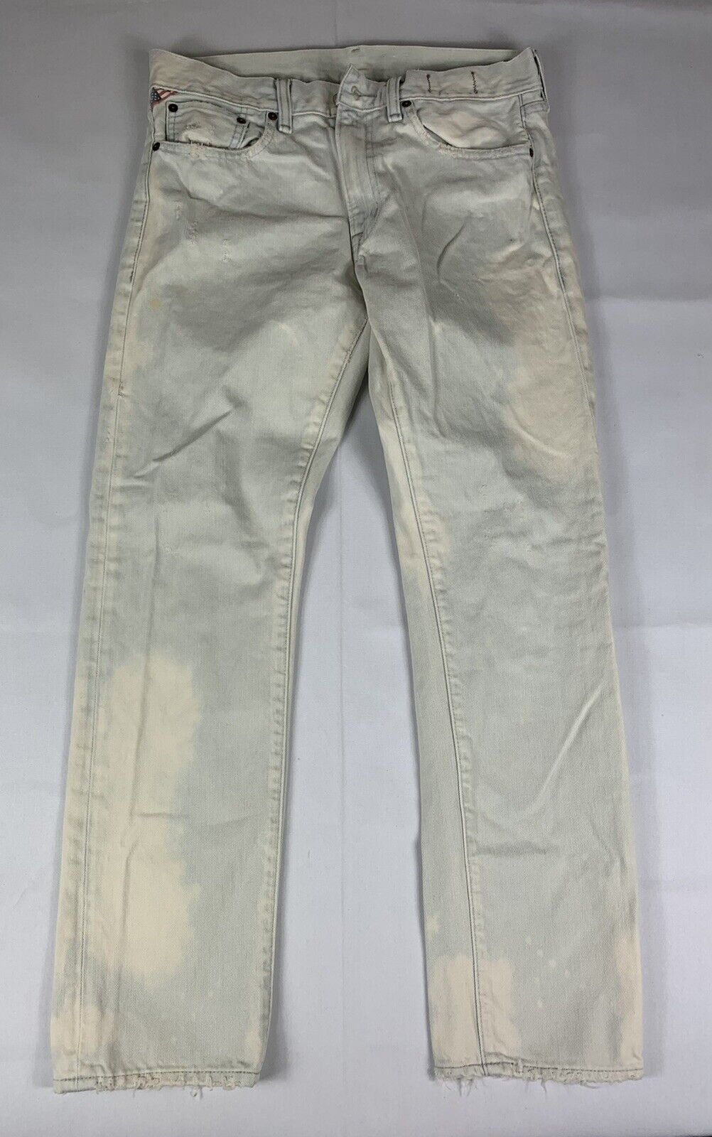 Ralph Lauren Denim Supply Jeans White Slim RN41381 CA 56658 32x30 ...