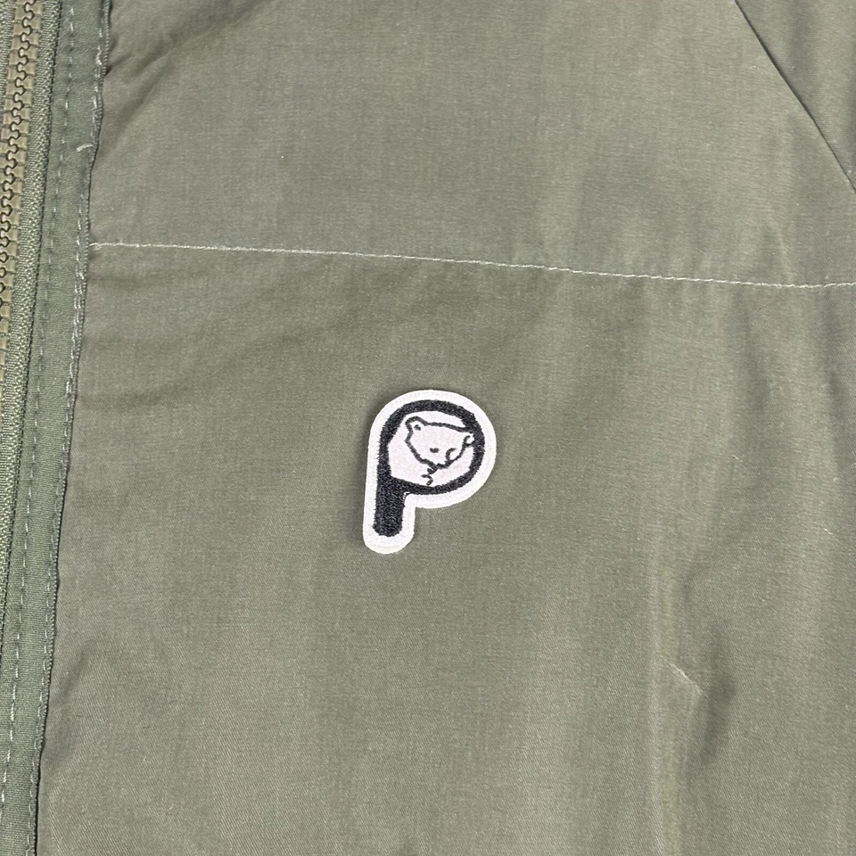 Penfield P Bear Funnel Neck Puffer Jacket Forest Night - Men’s Size Large - Image 3 of 4