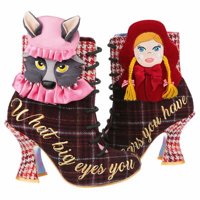Little Red Chocolate Irregular Choice Riding Hood Fairytale Heels