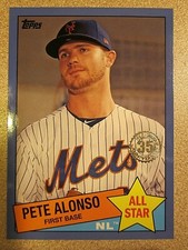 2020 TOPPS 85AS-44 PETE ALONSO 35TH ANNIVERSARY BLUE 1985 AS RETRO NEW YORK METS