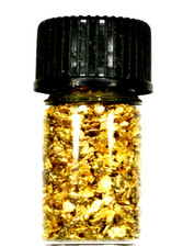 3.500 GRAMS ALASKAN YUKON BC NATURAL PURE GOLD NUGGETS #18 MESH W BOTTLE (#B180) 2667.35 per troy oz