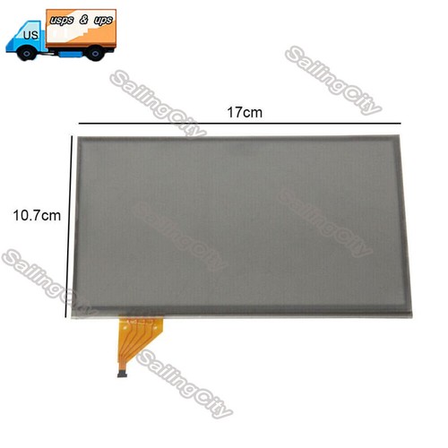 Touch Screen Glass For 2006 2007 2008 2009 TOYOTA PRIUS HYBRID MFD RADIO CLIMATE - Picture 2 of 7