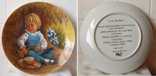 Vintage Reco "Little Boy Blue" Plate By John McClelland Limited Edition 8.5 Dia