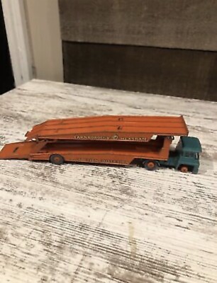 MATCHBOX LESNEY SERIES VHTF GUY WARRIOR CAR TRANSPORTER K-8 VINTAGE 