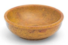 Räucherschale flach - Durchmesser 10 cm - aus Speckstein