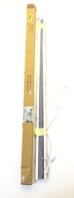 Khome 688899-36 Klemmfix-Plissee Grau, Crushed Optik, 100% Polyester, Pisa