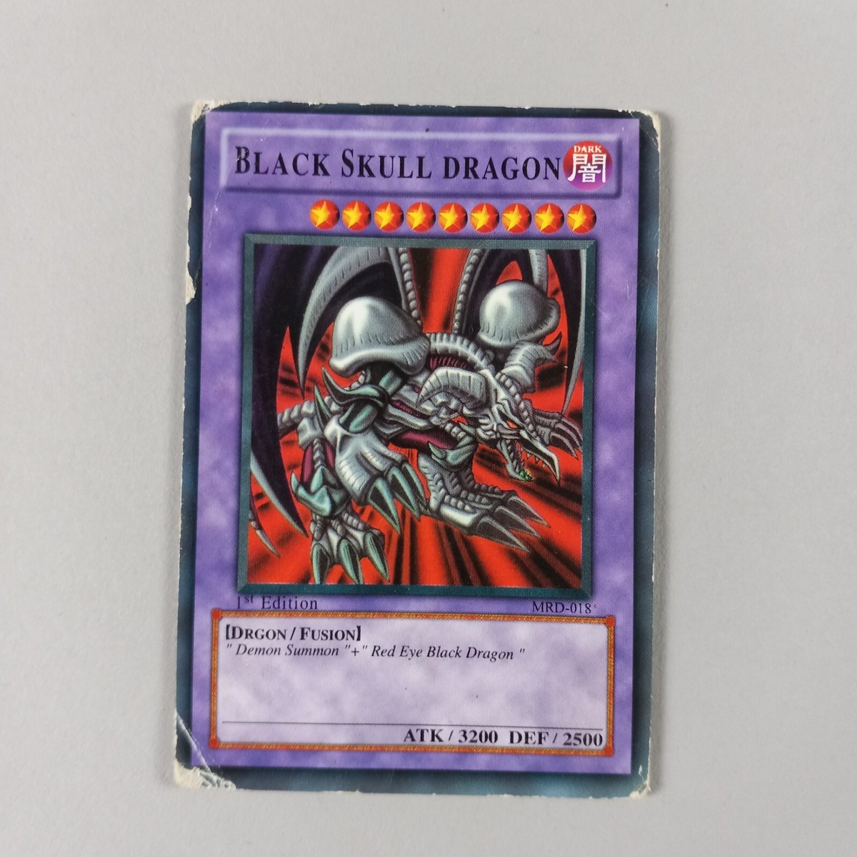 Yugioh B. Skull Dragon MRD-018 Metal Raiders 1st Edition HP