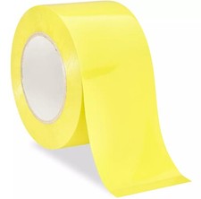 2 Rolls, Uline Industrial Vinyl Safety Tape - 3" X 36 Yds Yellow, Ships Next Day