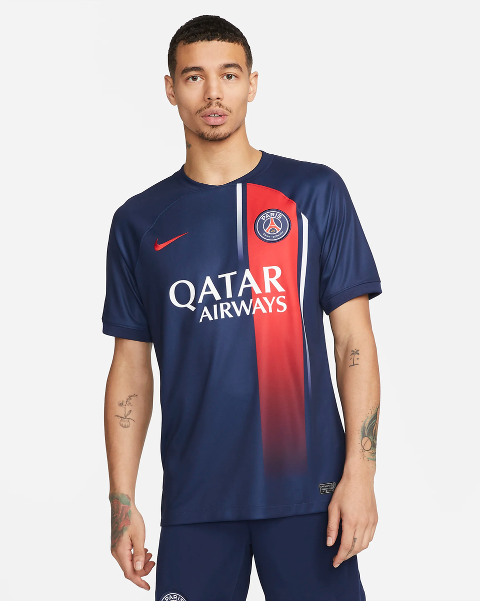 $95 New Nike Men's Paris Saint-Germain PSG Stadium Home Jersey
